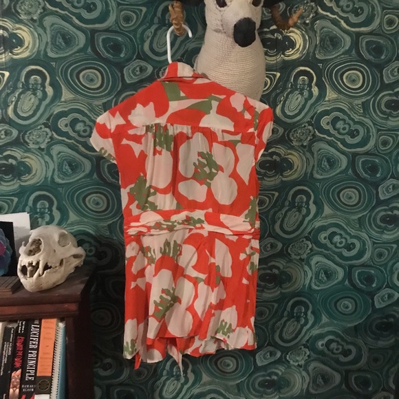 Summer silk floral top - Picture 3 of 7